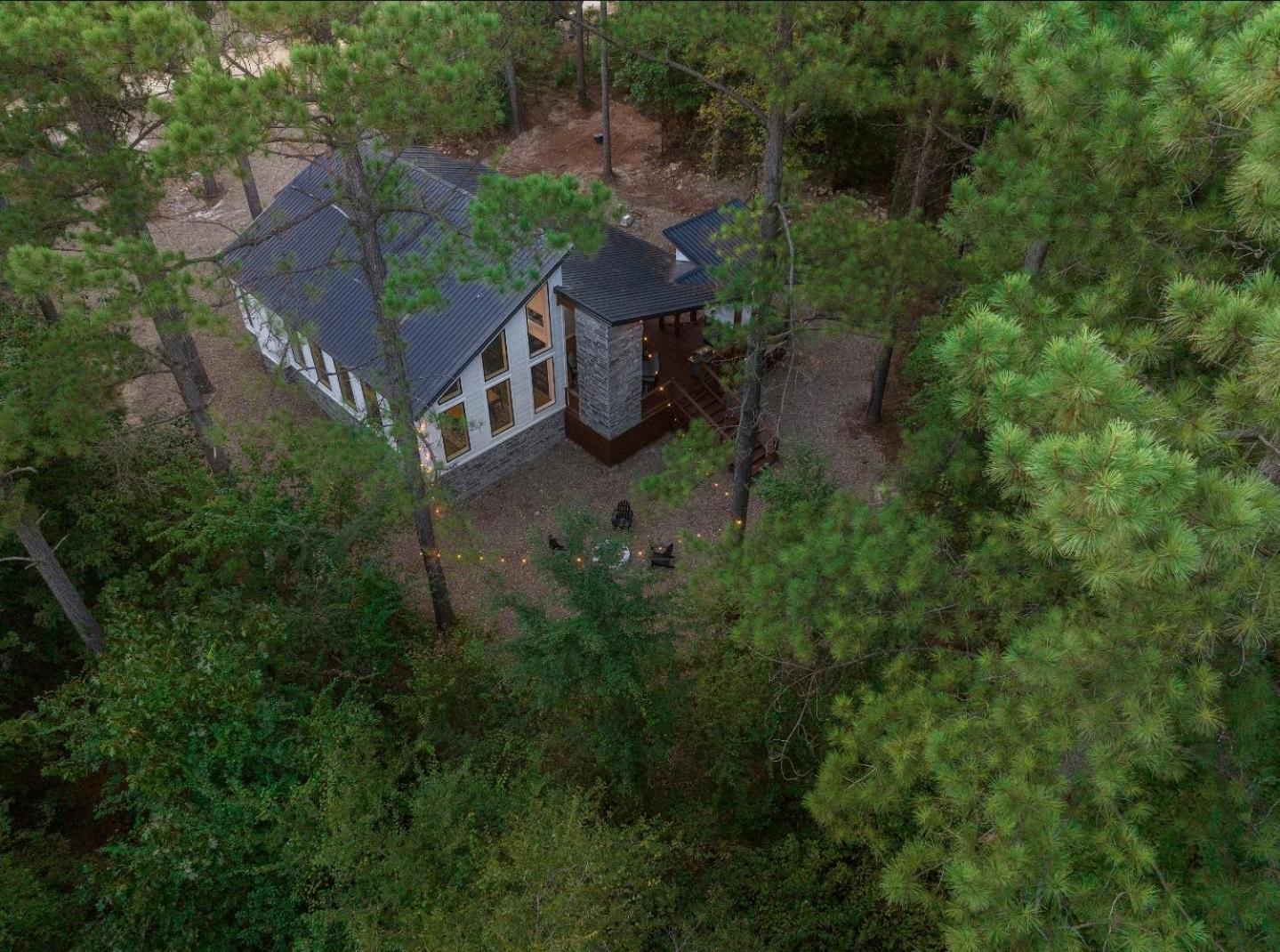 Two Knights Luxury Cabin Broken Bow Extérieur photo