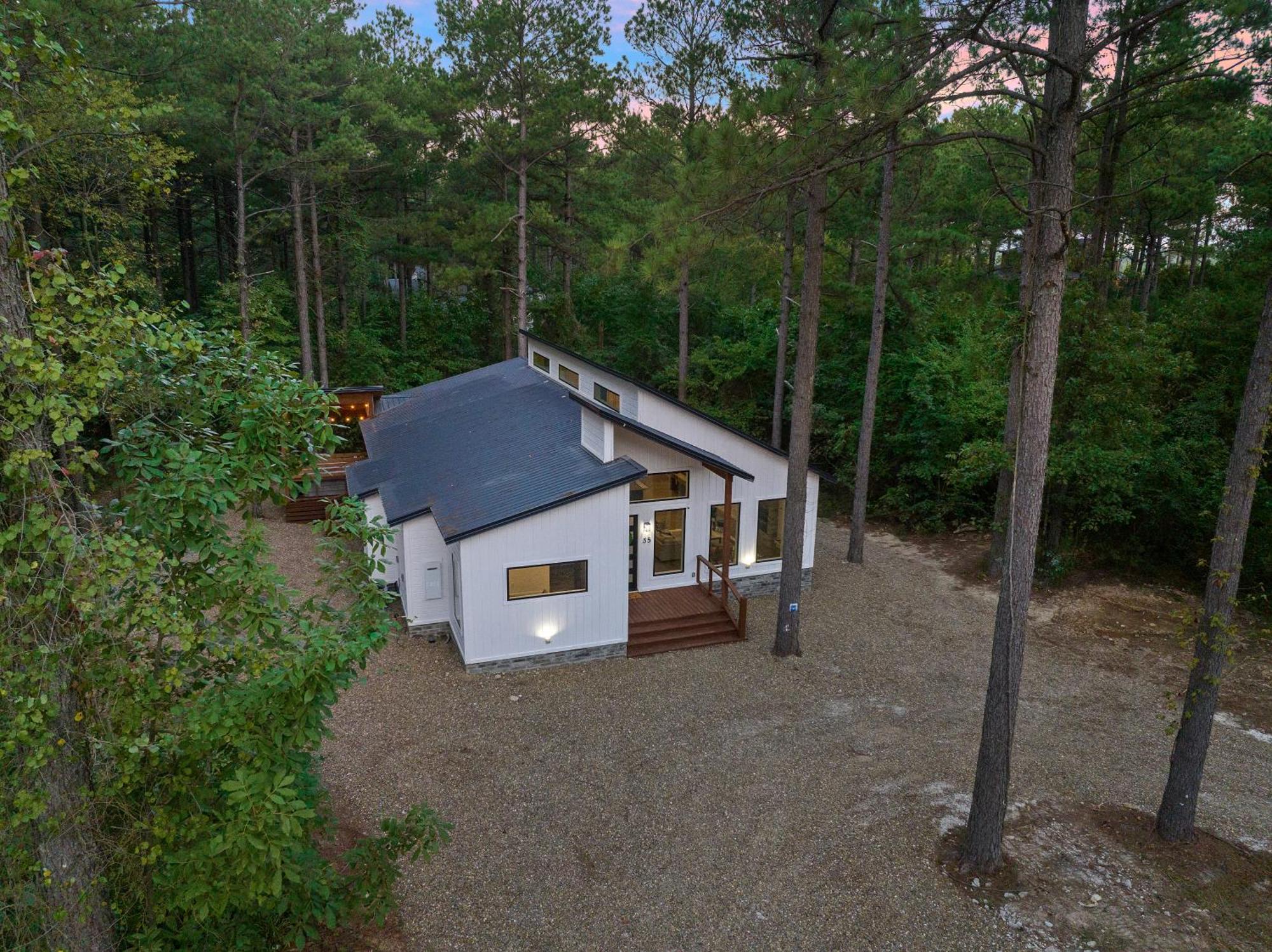 Two Knights Luxury Cabin Broken Bow Extérieur photo