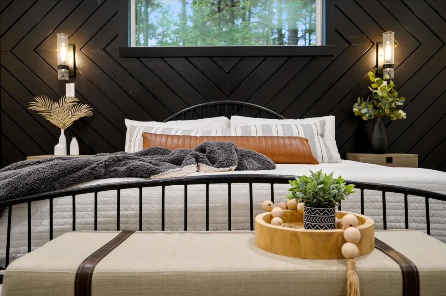 Two Knights Luxury Cabin Broken Bow Extérieur photo